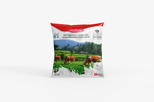 Chef Horecana Homogenized Toned Milk – 3% Fat, 8.5% SNF | Pure, Nutritious Milk in Kerala