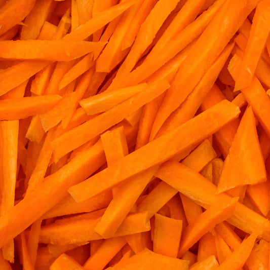 Chef Horecana Pre-Cut Carrots – Diced, Julienne & Custom Cuts for HORECA
