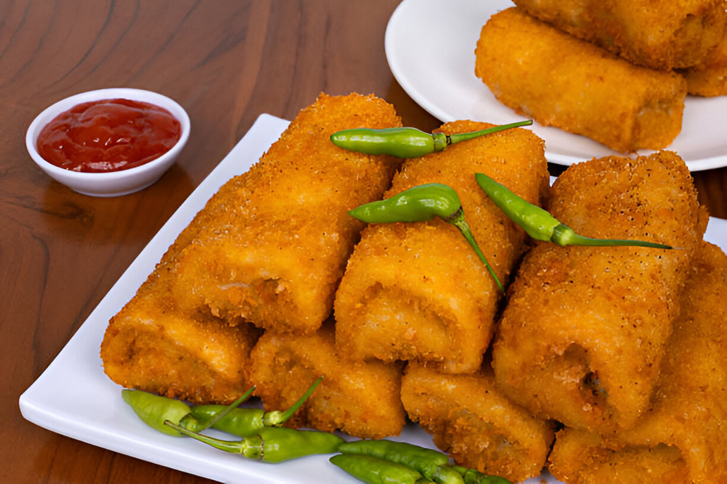 Ready-to-Eat Spring Rolls – Veg & Chicken | Bulk Supply