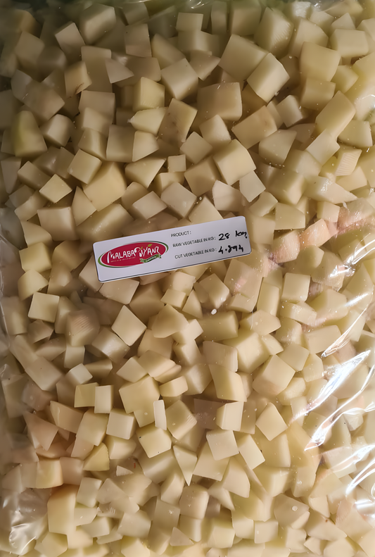 Diced Potato – Pre-Cut, Washed & Ready to Cook