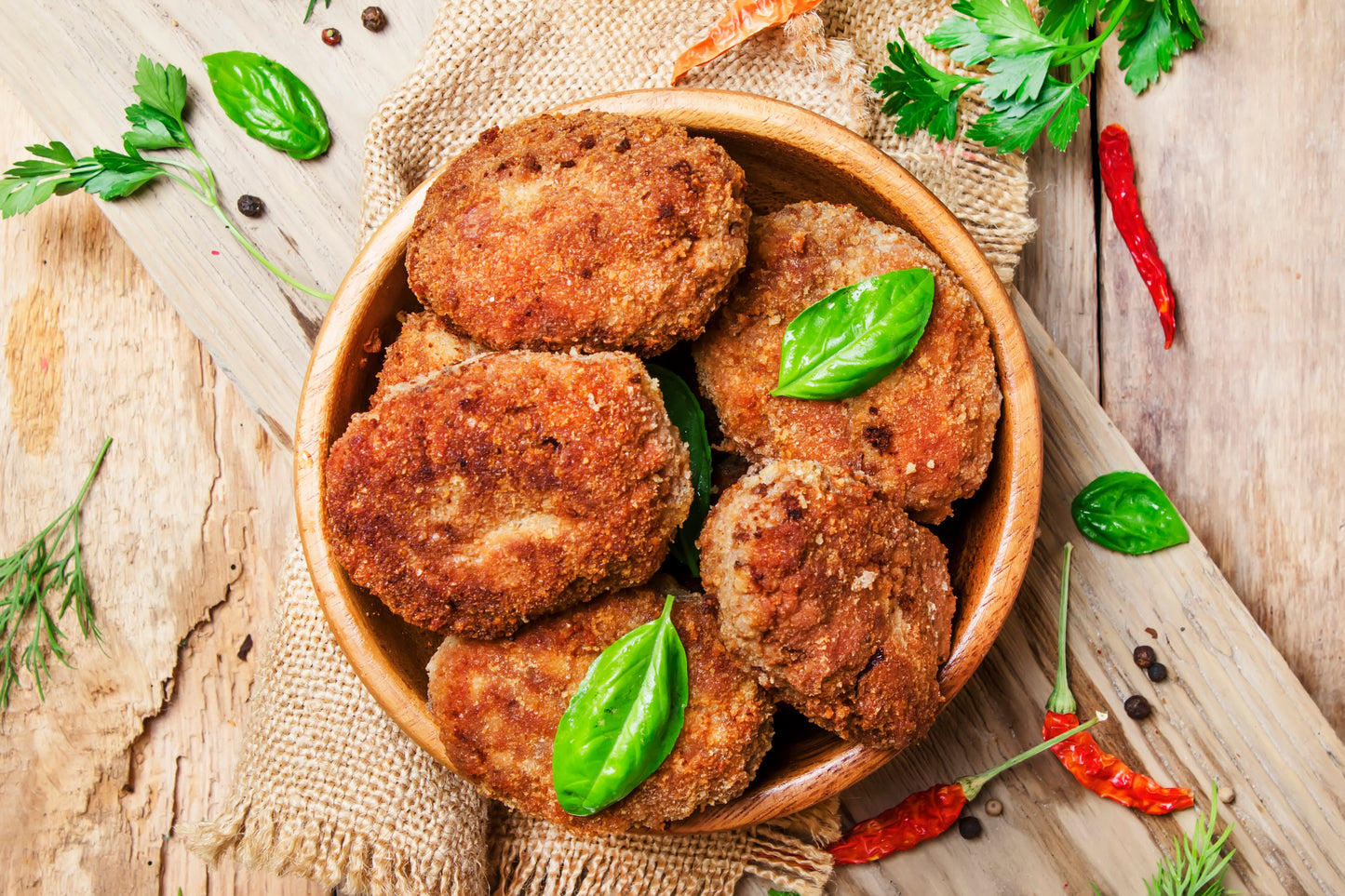 Ready-to-Eat Cutlets - Chicken, Beef & Vegetable | Chef Horecana