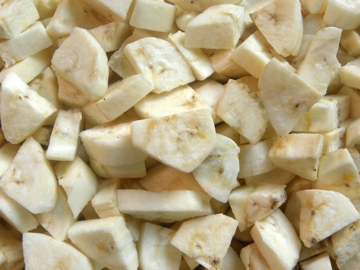 Chef Horecana Pre-Cut Raw Banana – Sliced, Diced, or Custom Cut