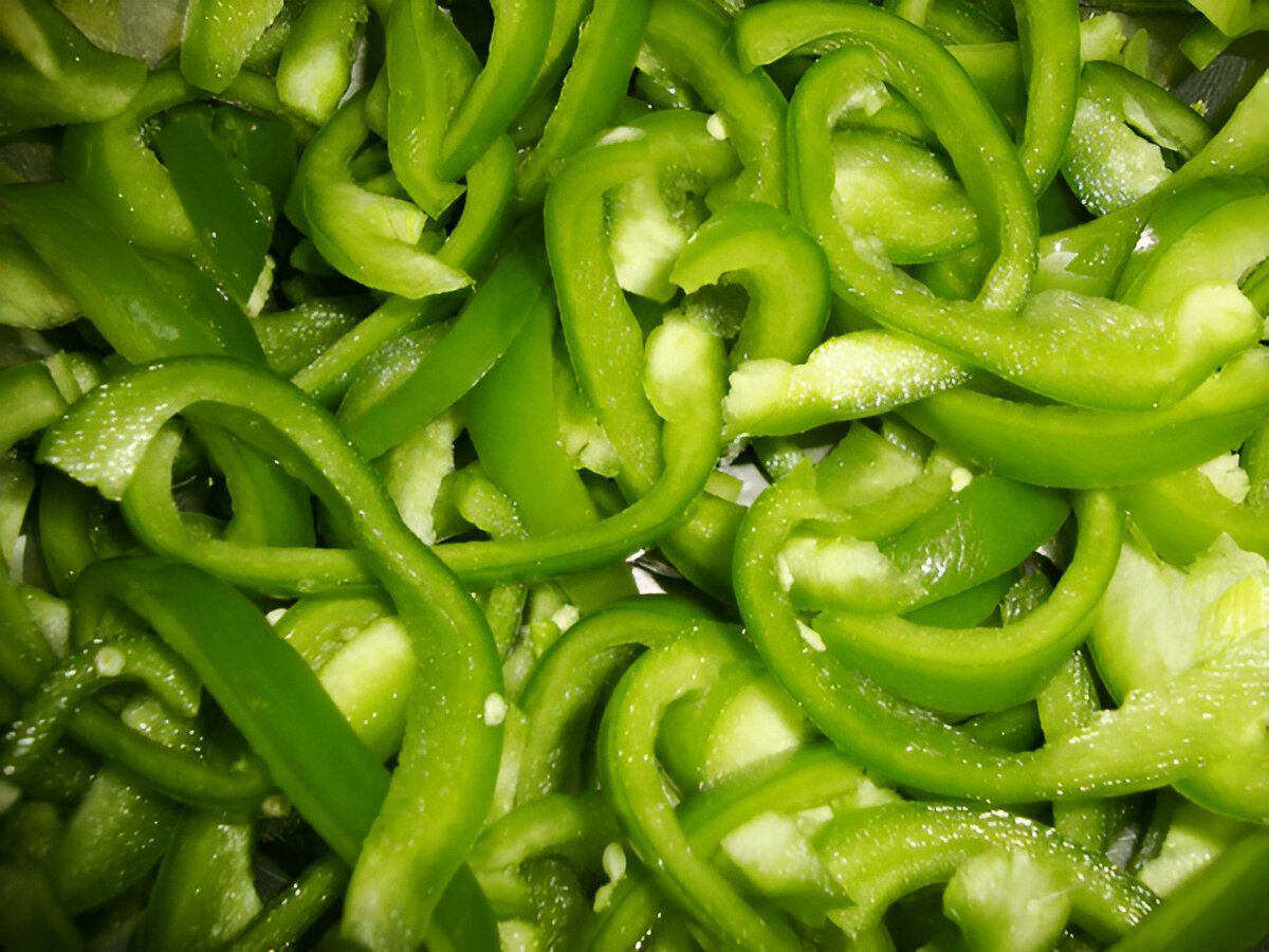 Chef Horecana Fresh Cut Capsicum – Sliced, Diced & Ready-to-Cook 1 Capsicum