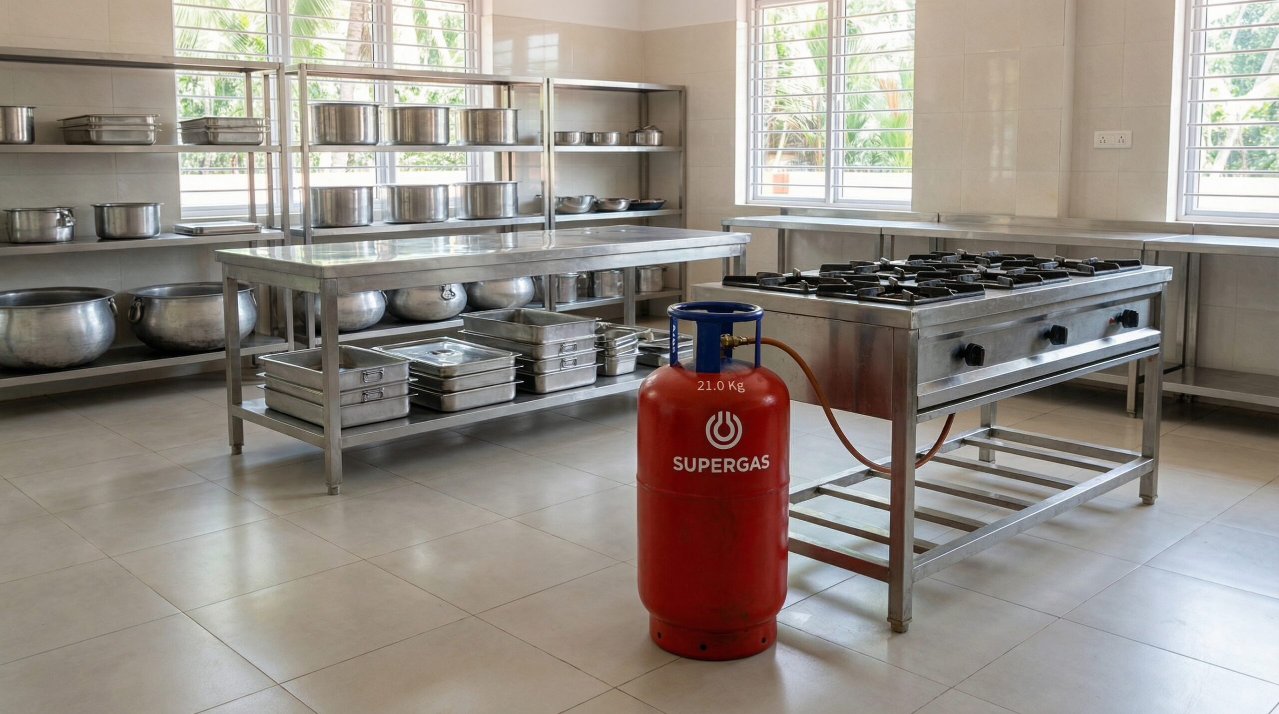Chef HORECANA SuperGas – 21 KG Commercial LPG Cylinder 4 21 KG LPG