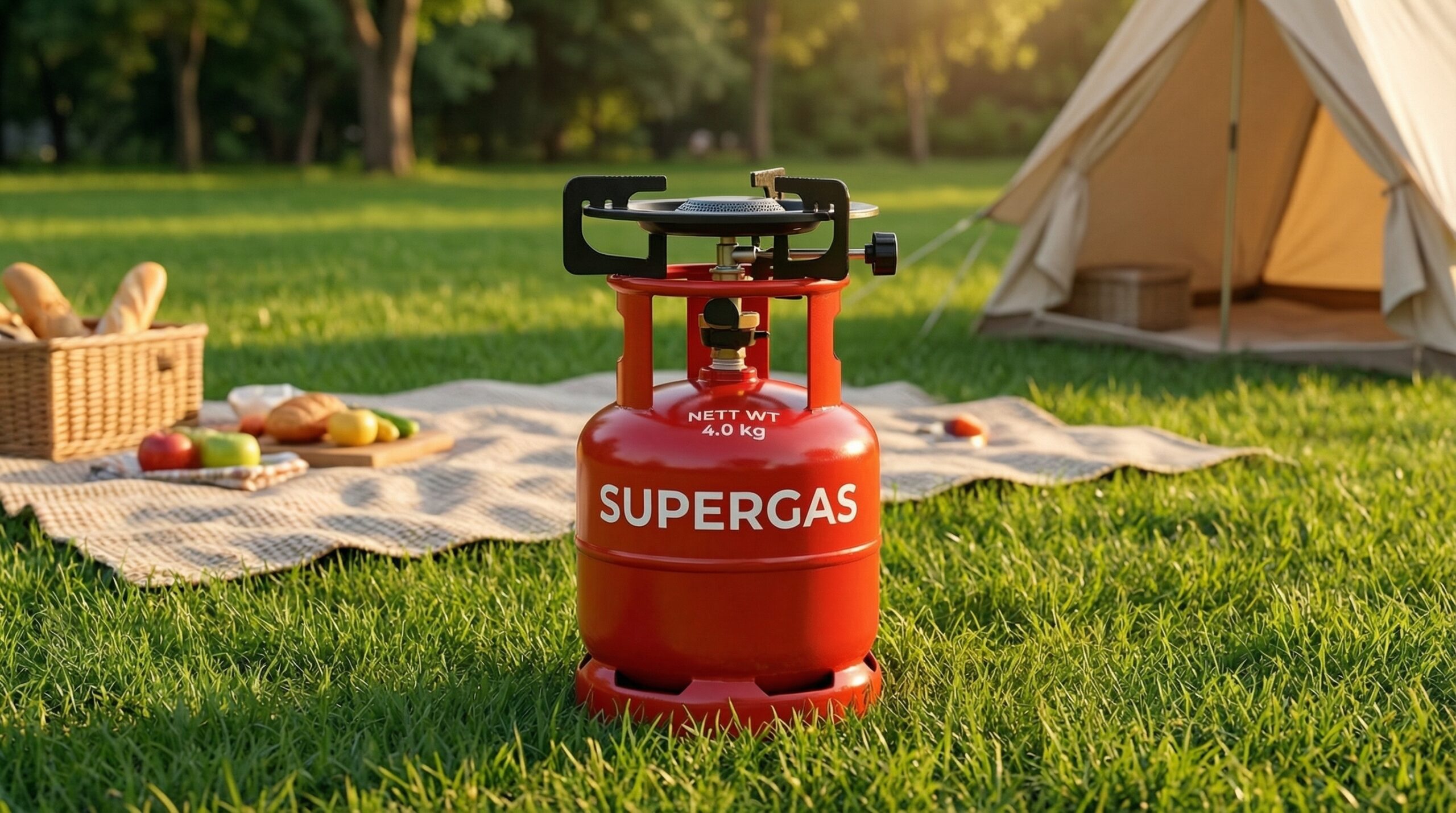 Chef HORECANA SuperGas – 4 KG Domestic LPG Cylinder (Mini / Portable) 3 4 kg Domestic Cylinder