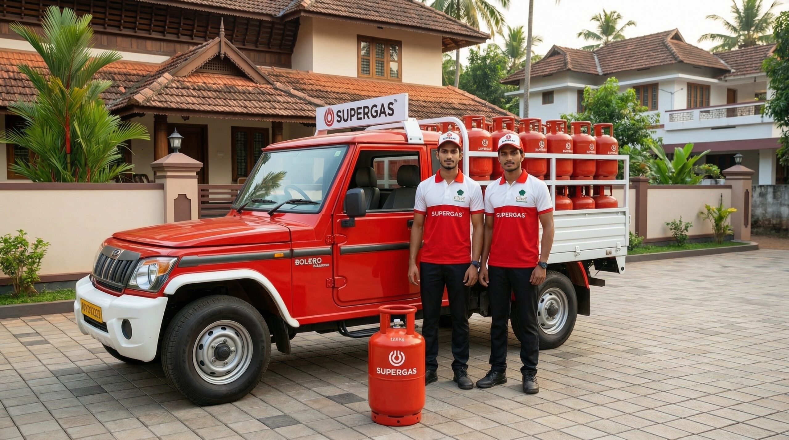 Chef HORECANA SuperGas – 12 KG Domestic LPG Cylinder 4 12 Kg LPG Cylinder