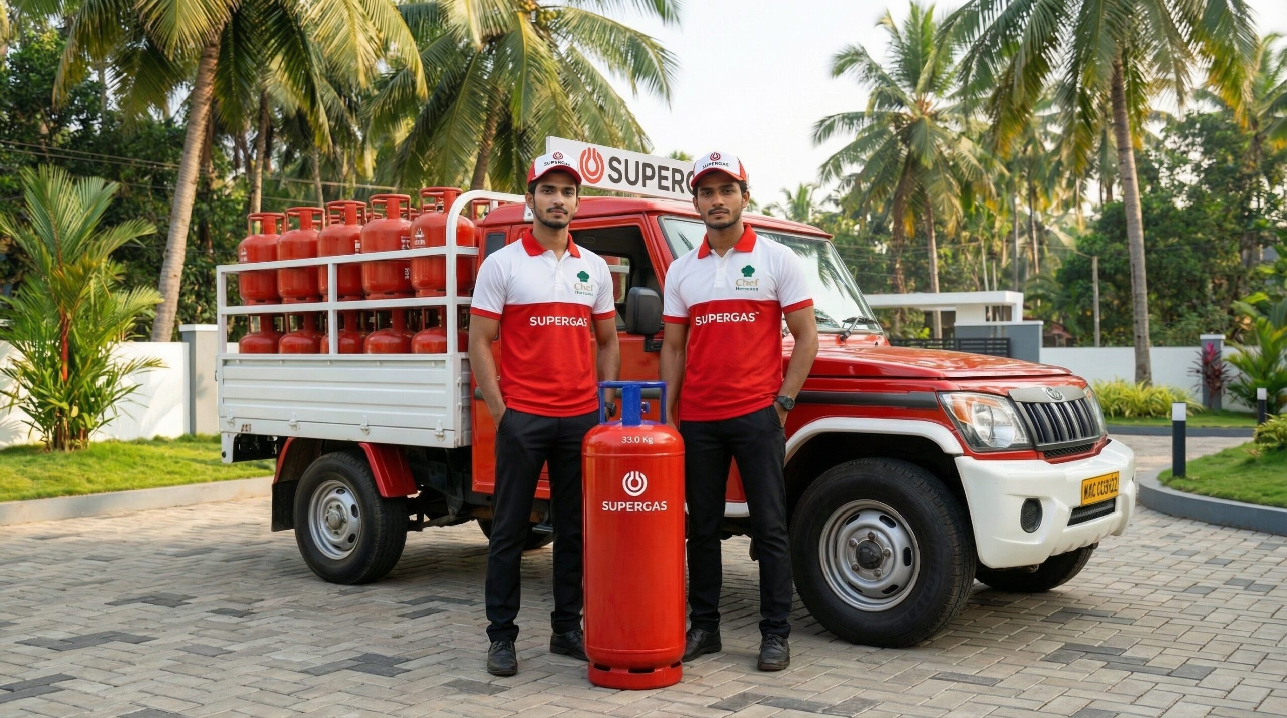 Chef HORECANA SuperGas – 33 KG Commercial LPG Cylinder 4 33 Kg