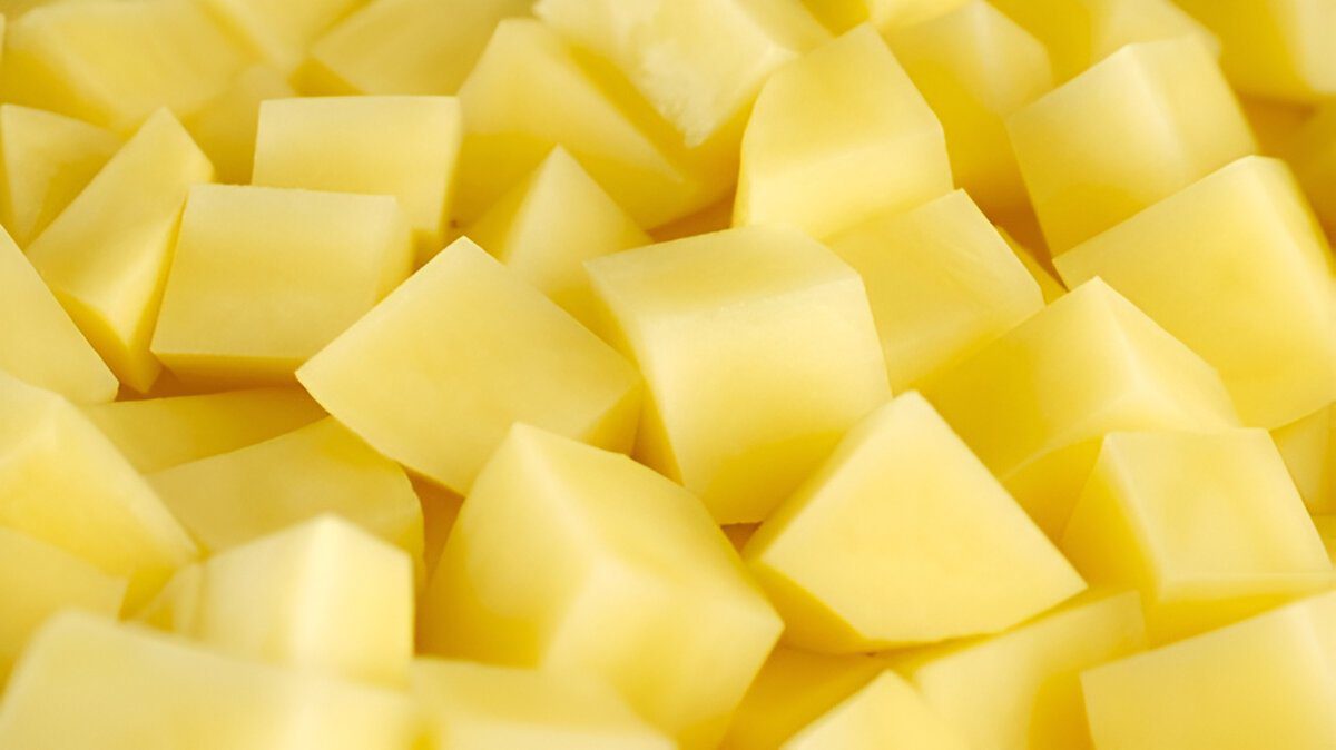 Diced Potato – Pre-Cut, Washed & Ready to Cook 1 Diced Potato