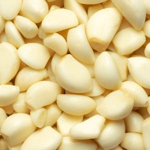 peeled garlic